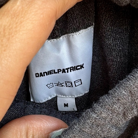 Daniel Patrick Men's Large Board Shorts Swimming Black New Designer - Picture 2 of 6